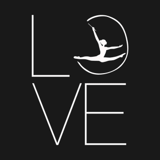 Gymnast - I Love Gymnastics T-Shirt