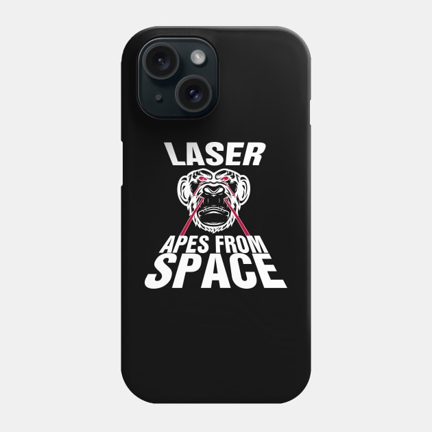 APES FROM SPACE #4 Phone Case by RickTurner