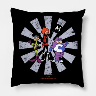 The Impossibles Retro Japanese Pillow