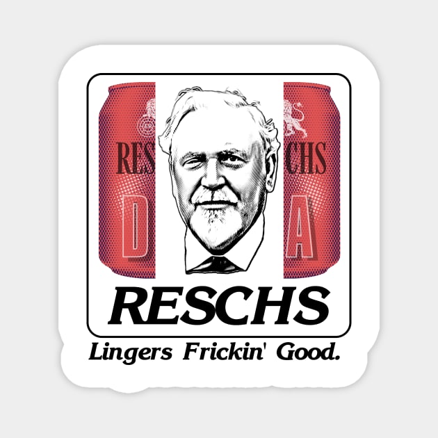 RESCHS DA - Dinner Ale Magnet by Simontology