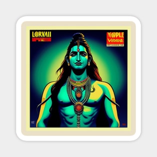 Dancing With Lord Shiva Vinyl Record Vol. 8 Magnet