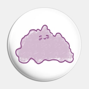 Cute Fluffy Purple Cloud Pin