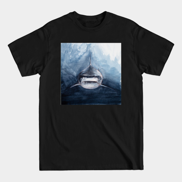 Discover Shark Face - Shark - T-Shirt