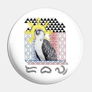 Philippine Eagle / Baybayin word Dabaw (Davao) Pin