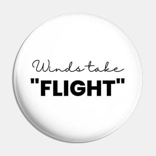 Winds take flight Pin