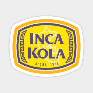 Inca Kola - logo - Est 1935 - Vintage design Magnet