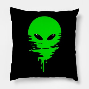 Alien melt Pillow