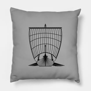 Viking longship Pillow