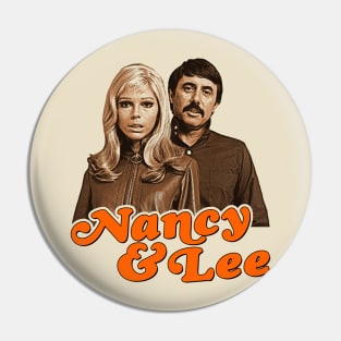 Nancy and Lee Folk Duo Pin