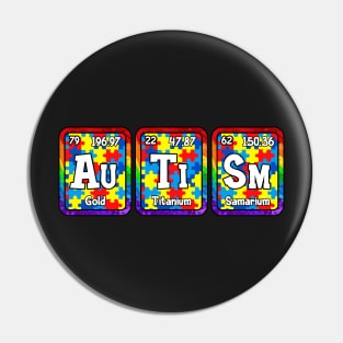 Autism Periodic Table Elements Chemistry Pin