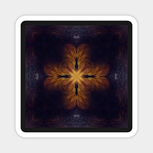 Mandalisa Kaleidoscope [textures] Pattern (Seamless) 7 Magnet