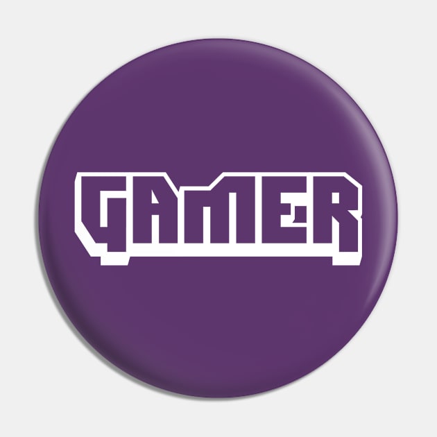 Big Gamer Pin by LefTEE Designs