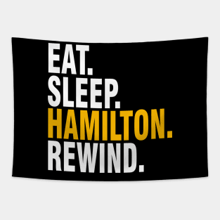 Eat Sleep Hamilton Rewind Broadway Musical Tapestry