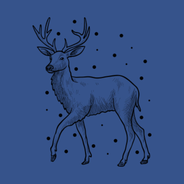 Disover Deer Dear Santa Christmas - Deer Design - T-Shirt