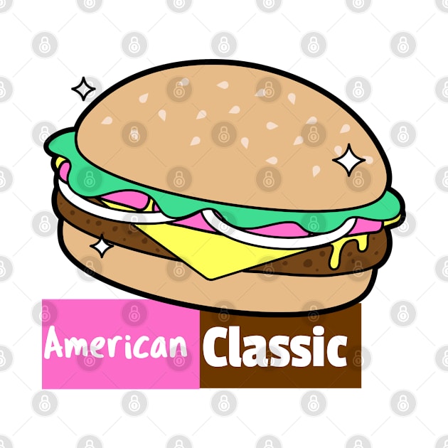 Classic American Burger by arkitekta