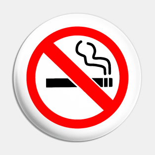 No Smoking Pin