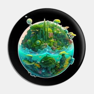 Itty Bitty Biome Pin