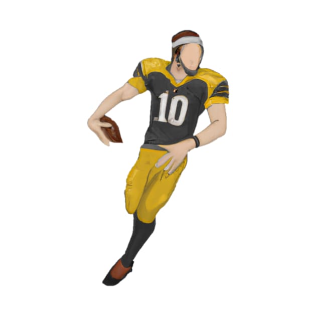 American football player by Casteli