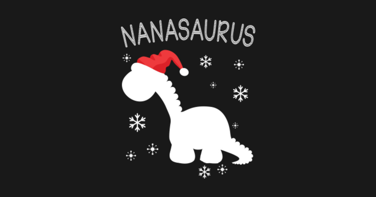 Nanasaurus Dinosaur Merry Christmas Funny By Suongs99