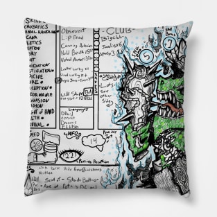 The Lizzard-man Pillow