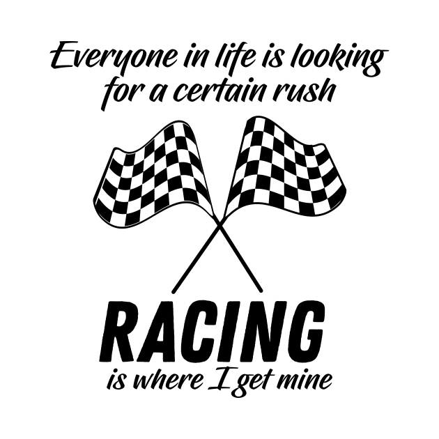 Racing is where I get my Rush in life by Vroomium