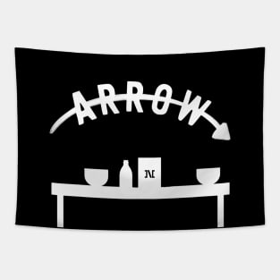 Arrow Breakfast Table Tapestry