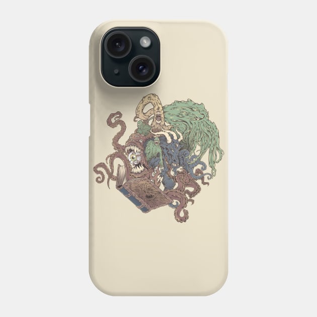 Horror Compendium Phone Case by Fearcheck