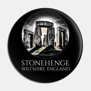 Stonehenge - England - Ancient Prehistoric Monument Pin