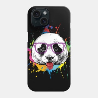 Panda hipster Phone Case