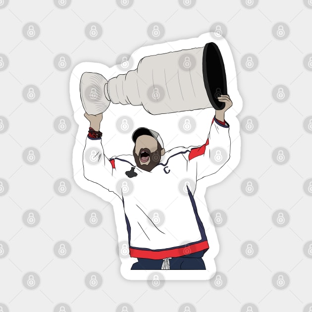 Alex Ovechkin Celebration Magnet by rattraptees