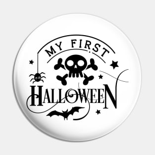 My first Halloween Vintage Halloween floral ghost graphic costume | Light Colors Pin