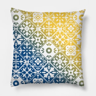 Geometric Mediterranean pattern Pillow