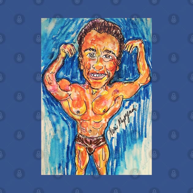 Arnold Schwarzenegger by TheArtQueenOfMichigan 