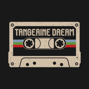 Personalized Tangerine Name Birthday Vintage Cassette Tape T-Shirt