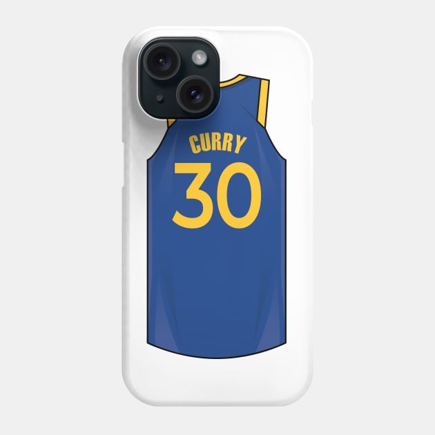 Steph Curry Jersey Phone Case by WalkDesigns