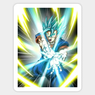 Goku Kaioken Sticker for Sale by fitainment