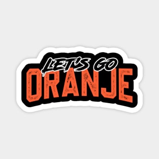 Oranje Football Magnet