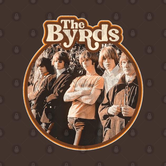 The Byrds 70s Sepia Tone by darklordpug