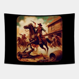 Western Era - Gunfight #14 Tapestry