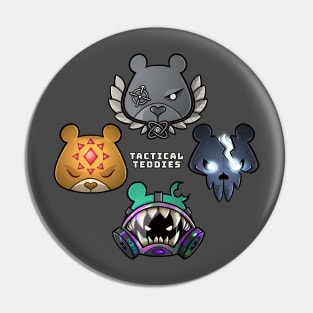 Tactical Teddies ® faction crests Pin