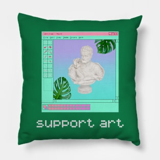 Support Art Pillow