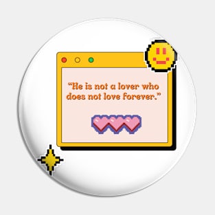 love forever Pin