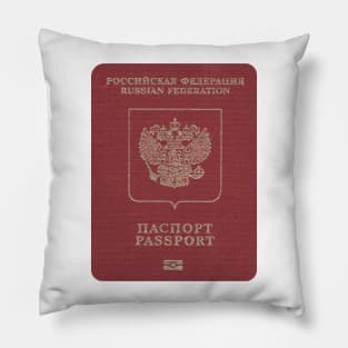 Russian Passport Pillow