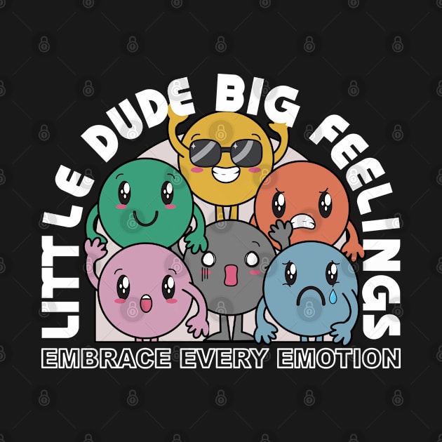 Little dude big feelings - kawaii emojis by Darkside Labs