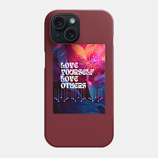 Art to reality through messages Phone Case