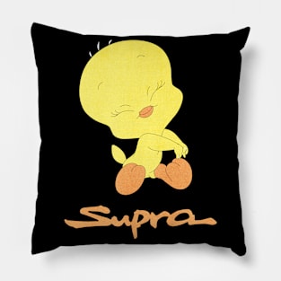 supra yellow bird Pillow