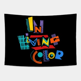 Funny In living Color Tv Show Retro Tapestry