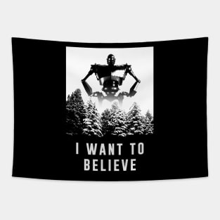 I want to believe Giant Robot Tapestry