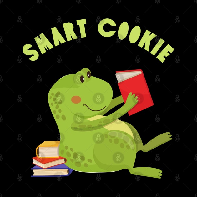 Smart Cookie I'm Cute and I know it Sweet little frog cute baby outfit by BoogieCreates