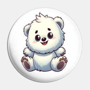 Cute Bear Yeti Kawaii Pin